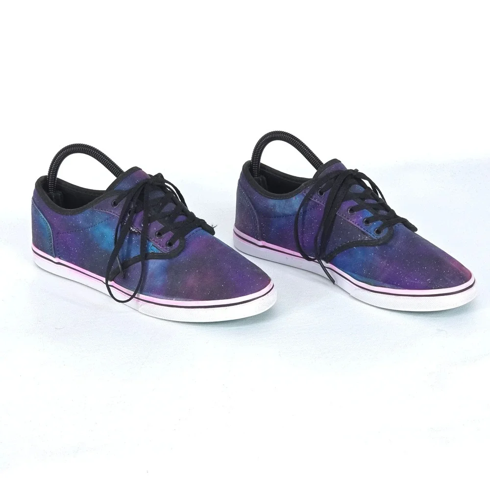 Vans Atwood Galaxy Sneakers Women's 7.5‎ Canvas Skate Shoes Grunge Skater TB4R - Picture 5 of 13